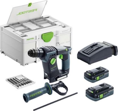 Afbeeldingen van FESTOOL Accu boorhamer BHC 18 HPC 4,0 I-Plus 18V 4,0Ah in Systainer