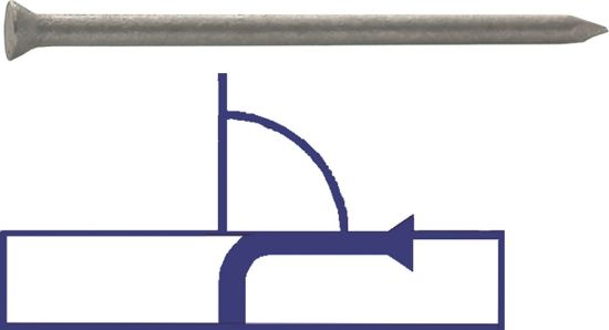 Afbeeldingen van KELFORT Nagel VH-staal EV conische kop 2,5X40MM 250x