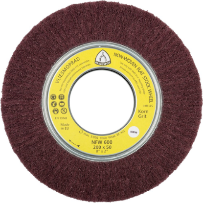 Afbeeldingen van KLINGSPOR Schuurvlies wiel NFW600 165X50X43,1MM grof