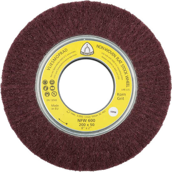 Afbeeldingen van KLINGSPOR Schuurvlies wiel NFW600 200X50X68,2MM zeer fijn