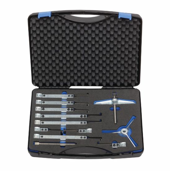 Afbeeldingen van GEDORE Trekkerset met 9 haken 1.07/K 130X100/200/250MM