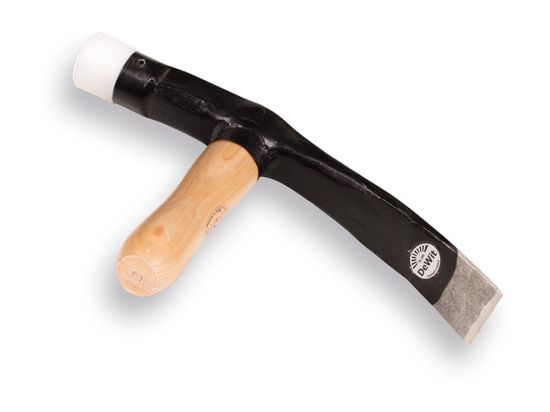 Afbeeldingen van DE WIT Straathamer met nylon dop bekbreedte 70MM