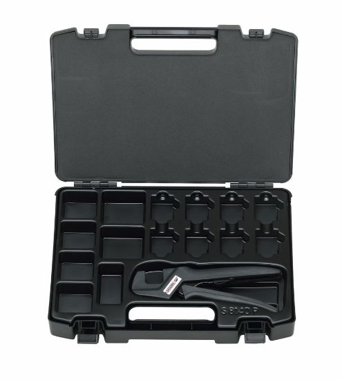 Afbeeldingen van GEDORE Krimptangenset in kunststof koffer