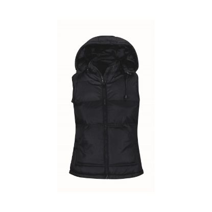 Afbeeldingen van B&C Bodywarmer hooded Zen+ dames 5JW935 navy 2XL