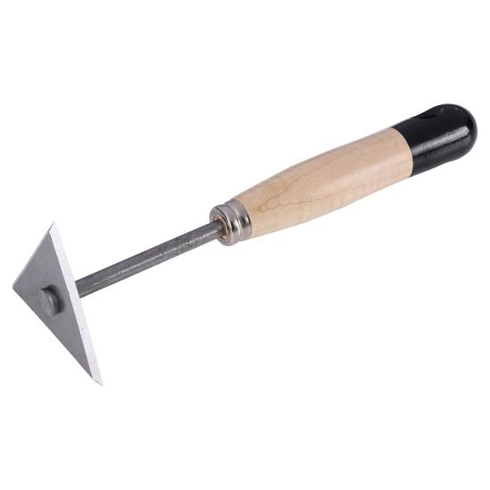 Afbeeldingen van COPENHAGEN PRO Driehoekschraper met FSC houten handvat 8CM