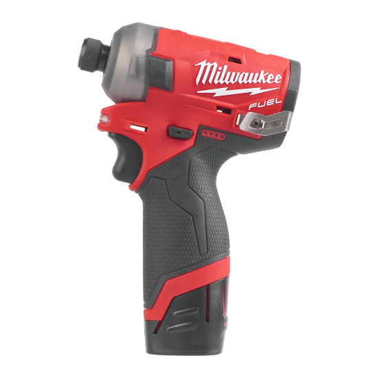 Afbeeldingen van MILWAUKEE Accu slagschroevendraaier ¼" compact M12FQID-202X
