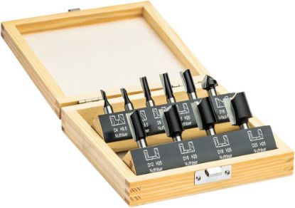 Afbeeldingen van Bovenfreesset HM groeffrees 8MM 10x