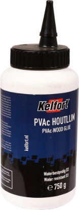 Afbeeldingen van KELFORT Houtlijm D3 PVAc wit 750g