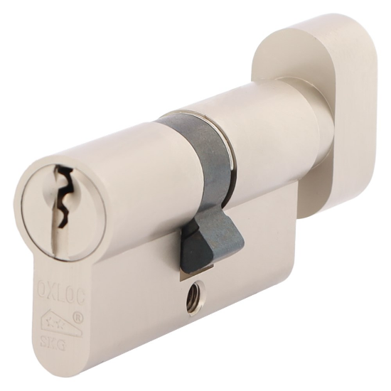 Afbeeldingen van OXLOC Knopcilinder enkel O5 veiligheidsprofielcilinder 40/40MM