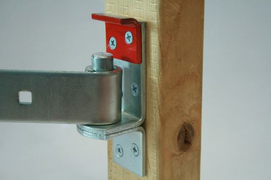 Afbeeldingen van GEBR. BODEGRAVEN Plaatduim TV beveiliging 35X17MM 40X4MM