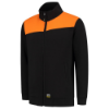 Afbeeldingen van TRICORP Sweatvest bi-colour Naden 302014 zwart/oranje M