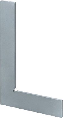 Afbeeldingen van FORUM Werkplaatswinkelhaak zonder aanslag DIN875/0 RVS gehard 100X70MM