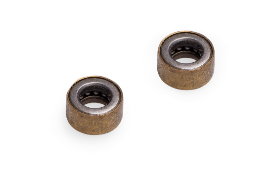 Afbeeldingen van DX lager staal vermessingd t.b.v. scharnieren 89X89MM