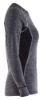 Afbeeldingen van BLÅKLÄDER Onderhemd dames 100% merino WARM 7200 medium grijs/zwart 3XL