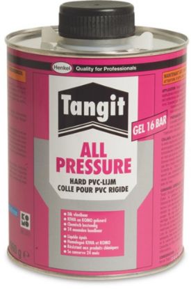 Afbeeldingen van TANGIT PVC-lijm All Pressure 125g KIWA