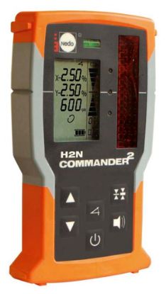 Afbeeldingen van NEDO Laserontvanger COMMANDER 2 H2N+ met display en Heavy-Duty baakklem 430374