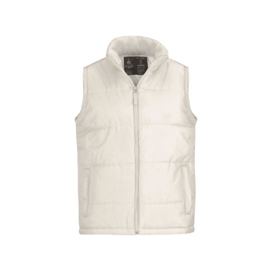 Afbeeldingen van B&C Bodywarmer 5JM930 wit 2XL