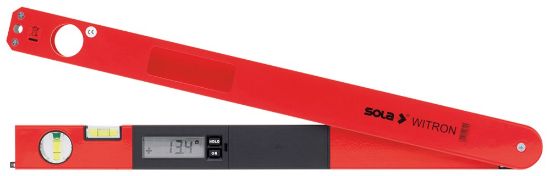 Afbeeldingen van SOLA Hoekmeter elektronisch WITRON 60CM met tas