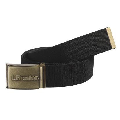 Afbeeldingen van L.BRADOR Elastische riem 577PG zwart 