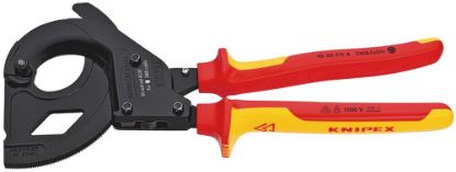 Afbeeldingen van KNIPEX Kabelschaar ratel SWA 9536315A 380MM² / 45MM