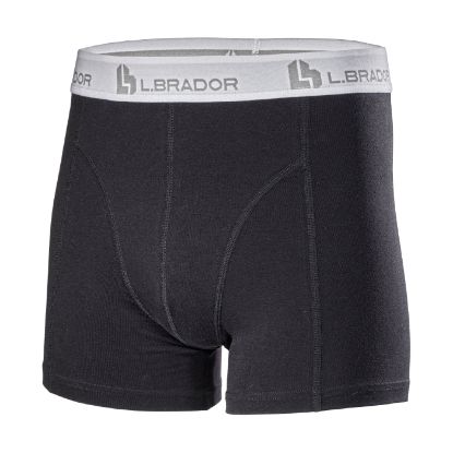 Afbeeldingen van L.BRADOR Boxershort 599B zwart 2XL