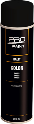 Afbeeldingen van Rally Color Industrielak Zwart SG 500ML