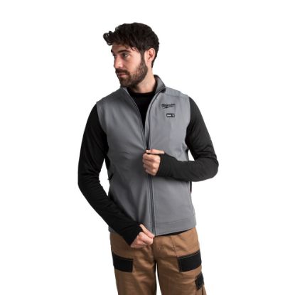 Afbeeldingen van MILWAUKEE Toughshell vest verwarmd M12HVGREY1-0 grijs 3XL