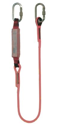 Afbeeldingen van ELLERsafe Vanglijn + valdemper LB101 2x karabijnhaak 2M