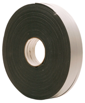 Afbeeldingen van ZWALUW Beglazingsband PE-band rol grijs 9X2MM 100M