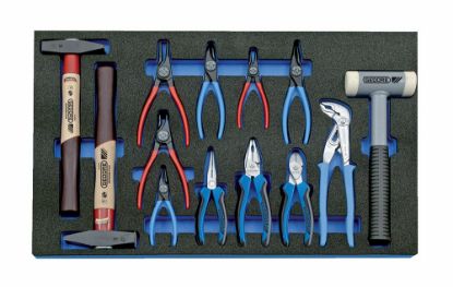 Afbeeldingen van GEDORE Gereedschapset in 4/4 CT module 13x