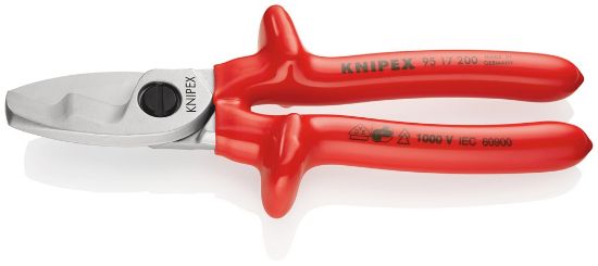 Afbeeldingen van KNIPEX Kabelschaar 9517200 dubbel 70MM² / 20MM