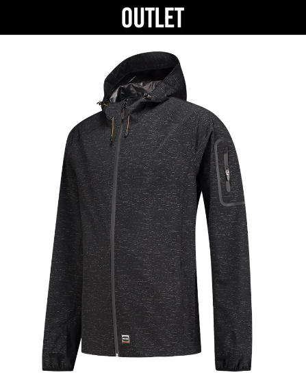 Afbeeldingen van TRICORP Regenjas Premium 404006 zwart XS