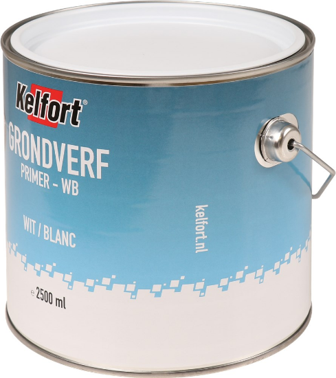 Afbeeldingen van KELFORT Grondverf op waterbasis wit 2500ML