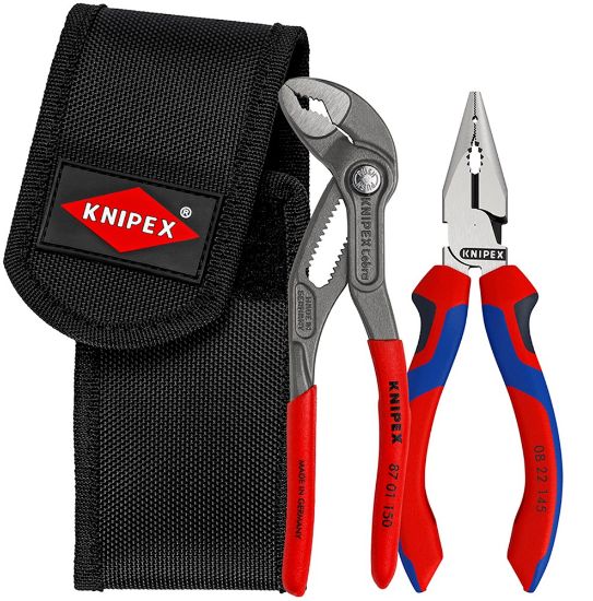 Afbeeldingen van KNIPEX Mini tangenset +riemtas 002072V06 2x