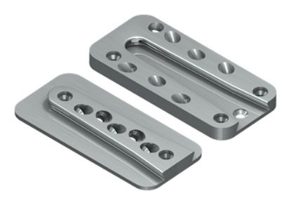 Afbeeldingen van GEBR. BODEGRAVEN Blinde houtverbinding ALU 170X80X18MM 100X200MM