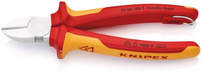 Afbeeldingen van KNIPEX Zijsnijtang DIN5749 7006180T 180MM