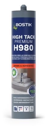 Afbeeldingen van BOSTIK Montagelijm High Tack Premium H980 wit 290ML