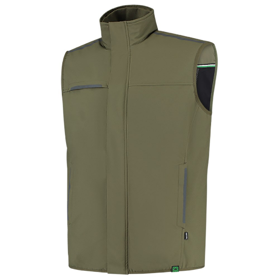 Afbeeldingen van TRICORP Tech shell bodywarmer RE2050 402709 army M