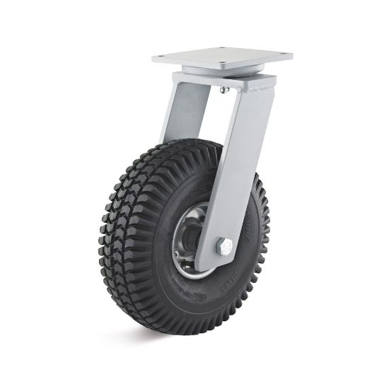 Afbeeldingen van TORWEGGE Zwenkwiel luchtband met plaat LRS5 300X100MM h=408MM 250kg