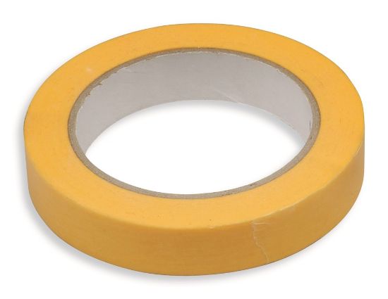 Afbeeldingen van Afplakband professioneel UV-bestendig goud 38MM 50M