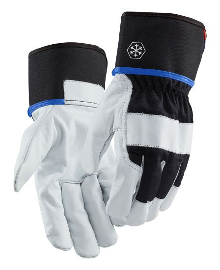 Afbeeldingen van BLÅKLÄDER Werkhandschoen gevoerd 2288 zwart/wit 10