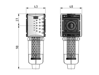 Afbeeldingen van Strainer messing NI G2" 500 µm