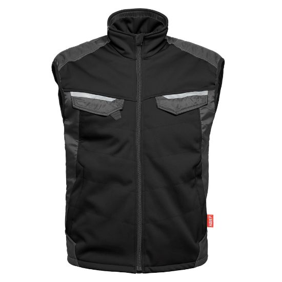 Afbeeldingen van HAVEP Bodywarmer Attitude 50184 zwart/charcoal XS