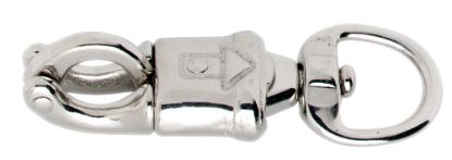 Afbeeldingen van Paniekhaak zamac Ni draaibaar oog 22 - 7/8