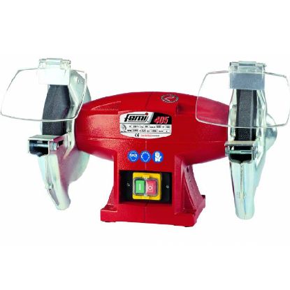 Afbeeldingen van FEMI Werkbankslijpmachine 405 200MM 500W enkele fase dubbele wielen