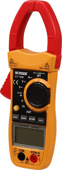 Afbeeldingen van IRONSIDE Multimeter digitaal ICT7000 0-700V AC/ 0-1000V DC 1000Ah