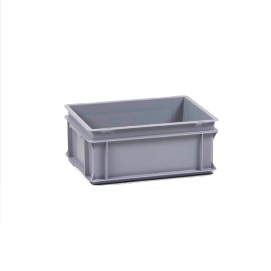 Afbeeldingen van E-LINE Stapelbare bak grijs 15L 400X300X170MM