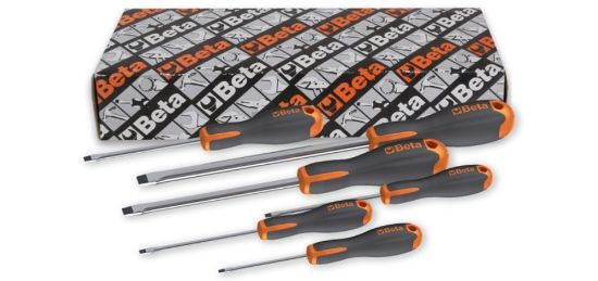 Afbeeldingen van BETA Schroevendraaierset sleuf 6x 1201E/S6