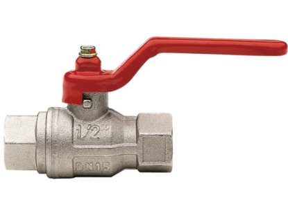 Afbeeldingen van Kogelkraan ½" rood BI/BI