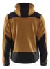 Afbeeldingen van BLÅKLÄDER Gebreid jack met softshell 5940 honinggoud/zwart M